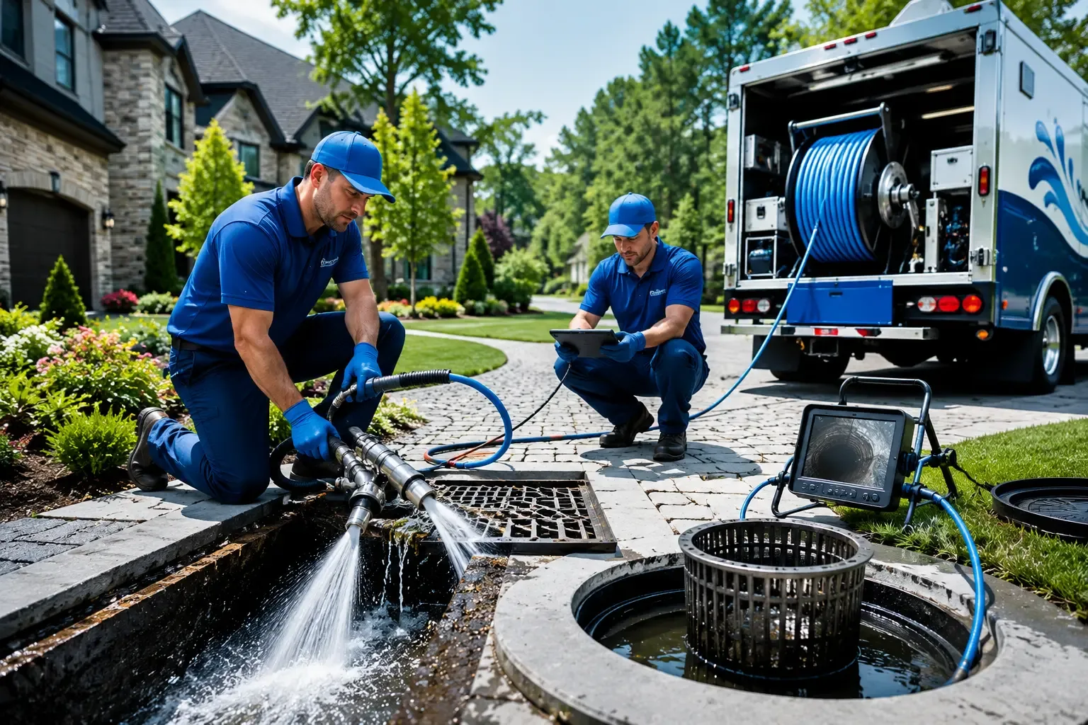 Local outdoor drain cleaning professionals in Jonancy, KY
